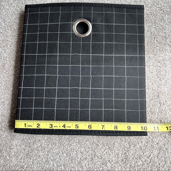 2 Matching Fabric Cube Storage Bins - Picture 7 of 8